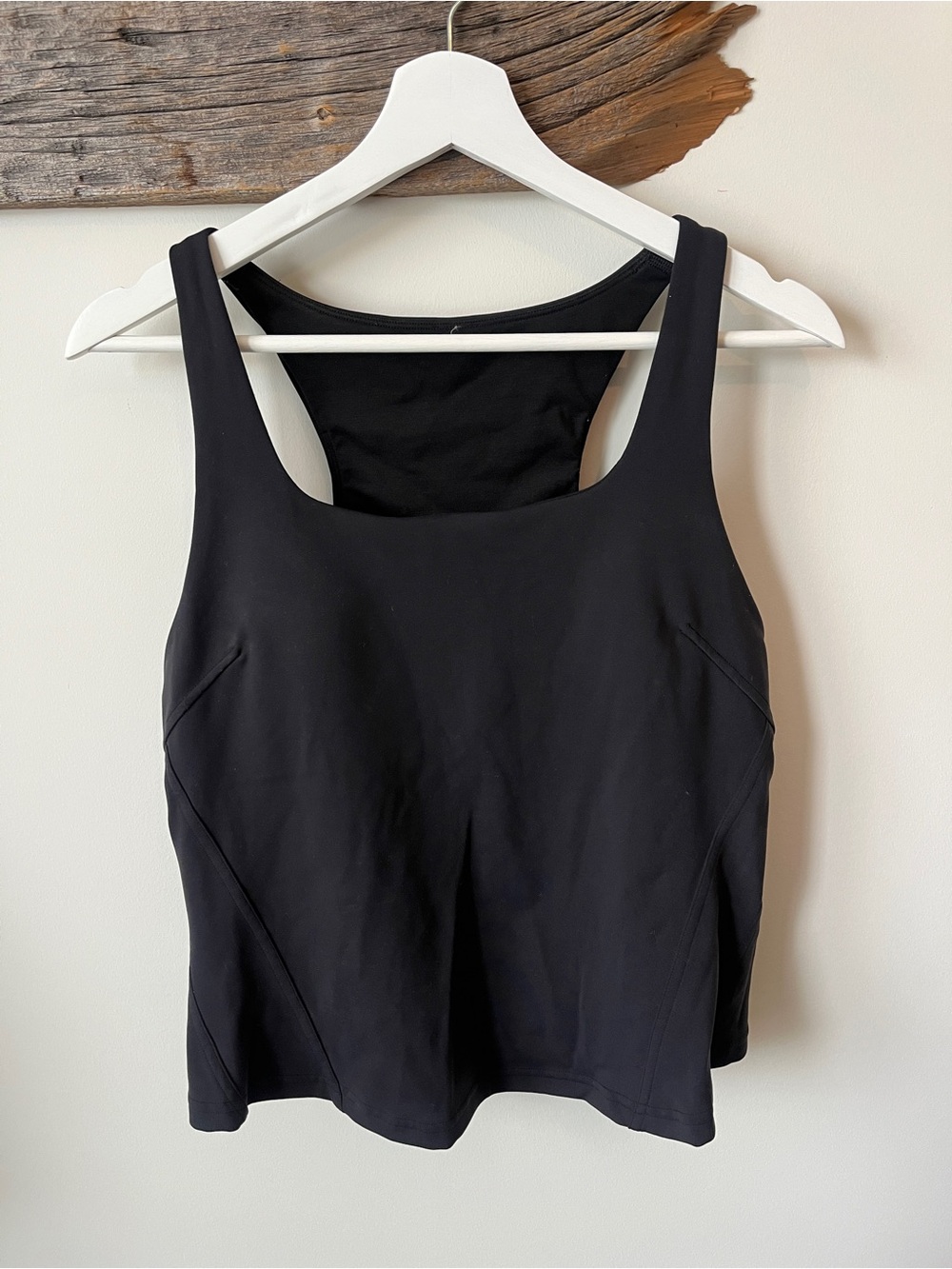 Lululemon Black Racerback "InStill" Tank Top